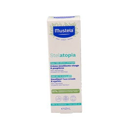 Mustela Stelatopia Crème Faciale Émolliente Bébé-Enfant 40 ml