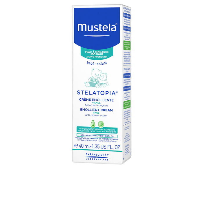 Mustela STELATOPIA Crème Émolliente Visage Peaux Sensibles Dès la Naissance 40 ml Mustela STELATOPIA Crème Émolliente Visage Peaux Sensibles Dès la Naissance 40 ml