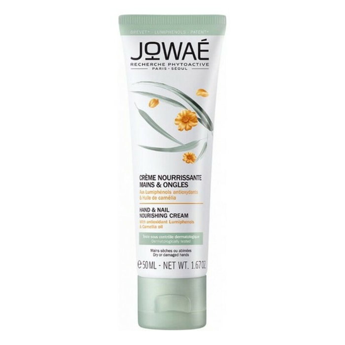 Jowaé Crème Nourrissante Mains & Ongles 50 ml Réparatrice Hydratante et Fortifiante