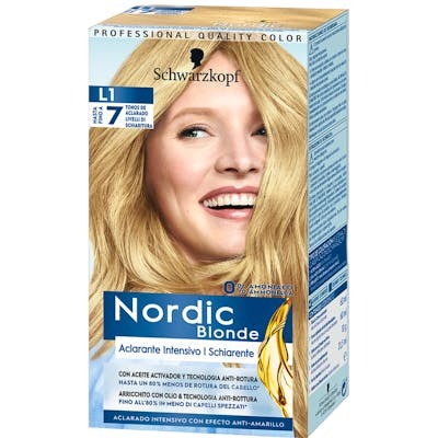 Schwarzkopf Nordic Blonde L1 Éclaircissant Intensif sans Ammoniaque Schwarzkopf Nordic Blonde L1 Éclaircissant Intensif sans Ammoniaque