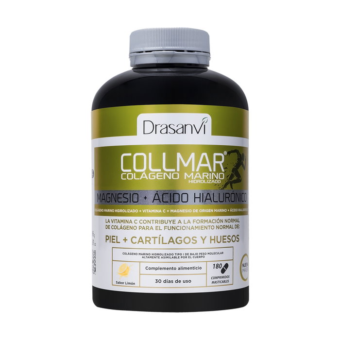 Drasanvi Collmar Collagène Marin Citron 180 Comprimés Masticables Drasanvi Collmar Collagène Marin Citron 180 Comprimés Masticables