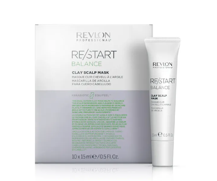 Revlon Professional RE-START Balance Clay Scalp Mask 10x15ml Revlon Professional RE-START Balance Clay Scalp Mask 10x15ml