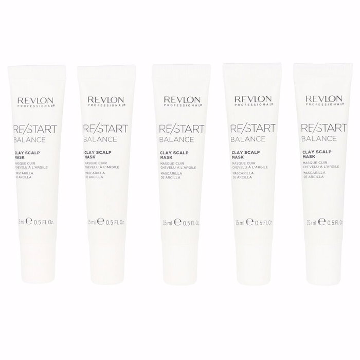 Revlon Professional RE-START balance clay scalp mask 10 x 15 ml Revlon Professional RE-START balance clay scalp mask 10 x 15 ml