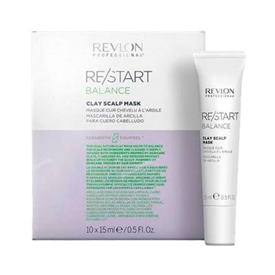 Revlon Professional RE-START balance clay scalp mask 10 x 15 ml Revlon Professional RE-START balance clay scalp mask 10 x 15 ml