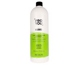 Revlon PROYOU the twister shampoo 1000 ml, cheveux ondulés, technologie INSTA BOUNCE, 1000 ml