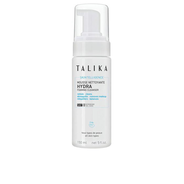 Talika Mousse Nettoyante Skintelligence Hydra 150 ml - Purifie, Démaquille et Harmonise, Équilibre le Microbiome