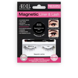 Ardell Cils Magnétiques #110 avec Eyeliner Gel, Lot de 3 unités