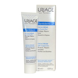 Uriage - Crème Cicatrisante Bariéderm Cica - Visage et Corps - Tubes 40 ml