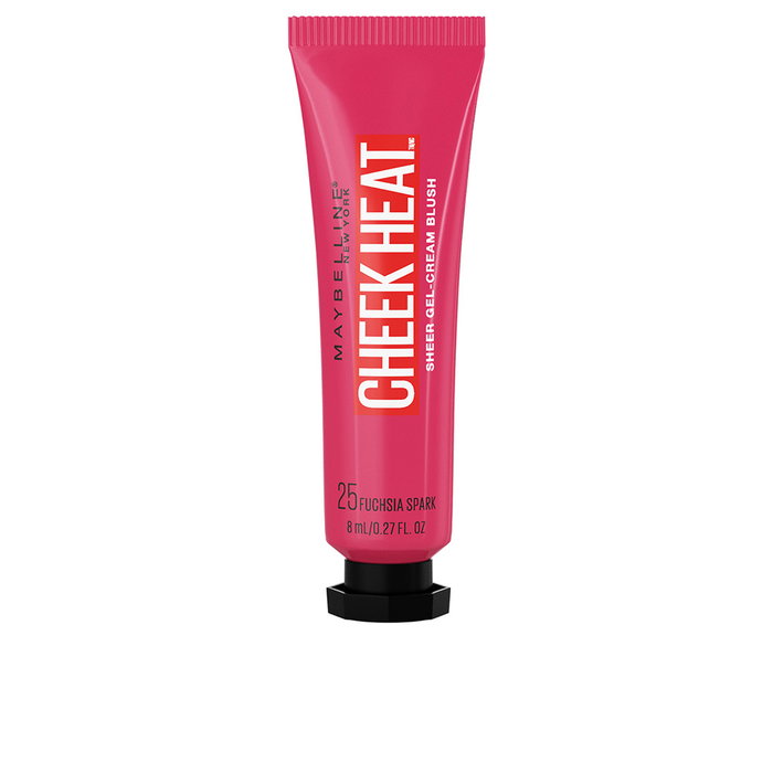 Maybelline Cheek Heat Blush Gel-Crème Transparent Fuchsia Spark #25 10ml