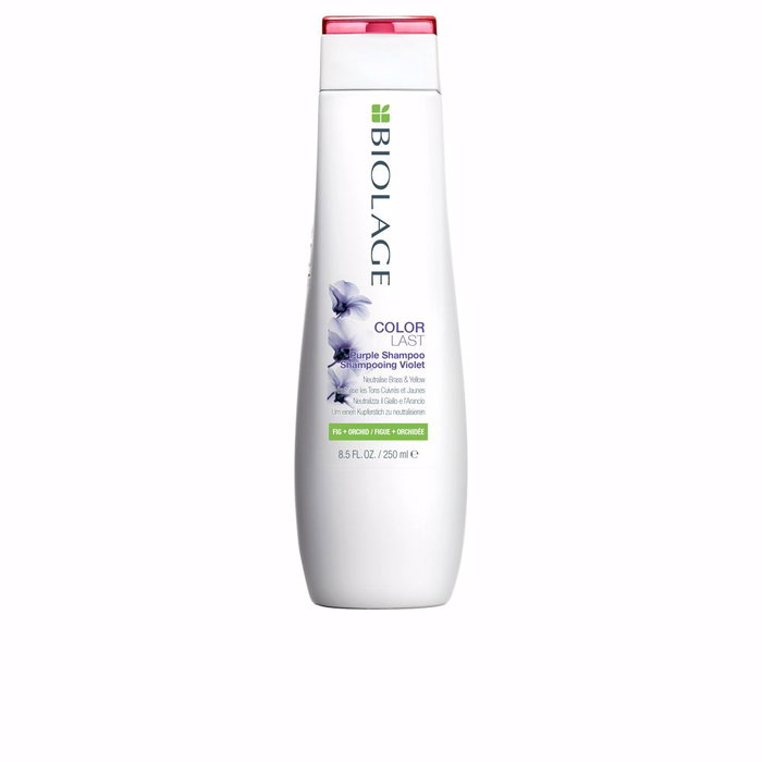 Biolage Shampoing Violet COLORLAST 250 ml - Neutralise les tons jaunes pour cheveux blonds Biolage Shampoing Violet COLORLAST 250 ml - Neutralise les tons jaunes pour cheveux blonds