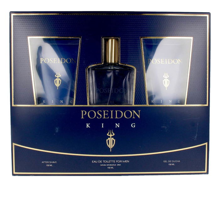 Poseidon Coffret Eau de Toilette pour Homme The King 3 Pièces 150ml