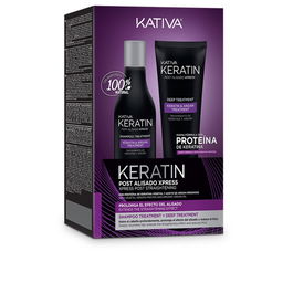 Kativa Coffret Post-Lissage Brésilien Kératine Express 2 Pièces