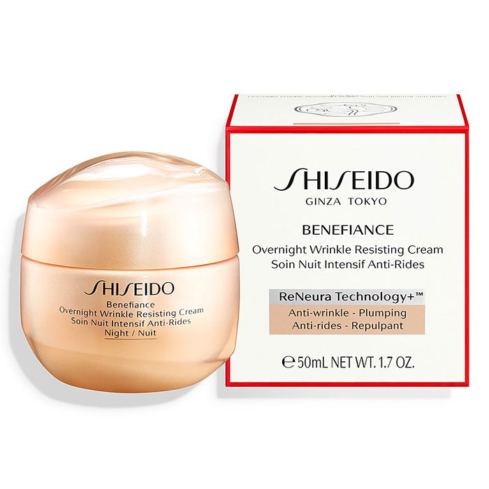 Shiseido Crème de Nuit Anti-rides BENEFIANCE WRINKLE RESIST 24 50 ml