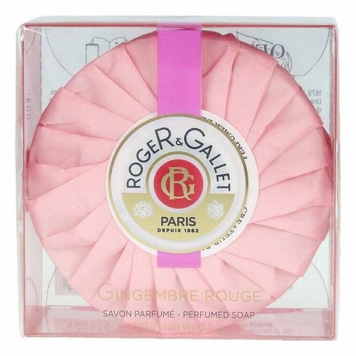 Roger & Gallet Savon Aromatique Gingembre Rouge 100 g