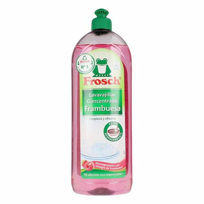 Frosch Gel vaisselle écologique framboise dégraissant 750 ml Frosch Gel vaisselle écologique framboise dégraissant 750 ml