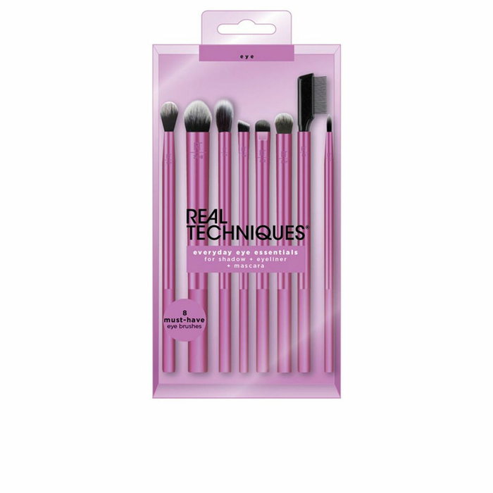 Real Techniques Everyday Eye Essentials Coffret de 8 Pinceaux