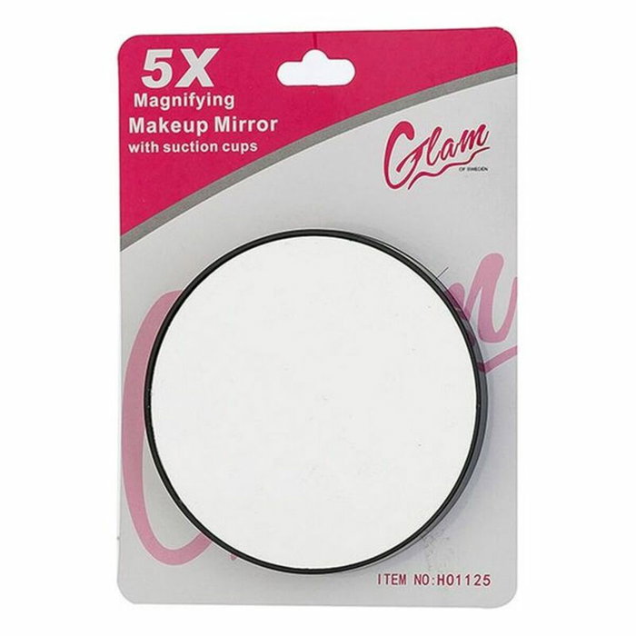 Glam Of Sweden Miroir de maquillage avec grossissement x5 Glam Of Sweden Miroir de maquillage avec grossissement x5