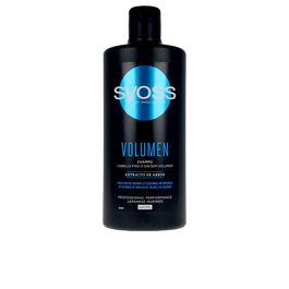 Syoss Shampooing Volume - Pour cheveux fins sans corps - Effet volumisant jusqu'à 48h sans alourdir - Sans silicones - Format 440 ml