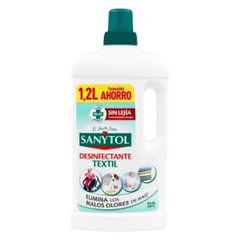 SANYTOL Désinfectant Textile, Élimine Odeurs & Microbes, Sans Javel, pour Vêtements & Tissus, 1200 ml
