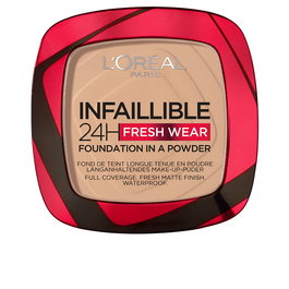 L'Oréal Paris INFALLIBLE 24H Fresh Wear Foundation Compact #130 Poudre Compacte Teint Mat 24H Résistant À L'Eau 9g