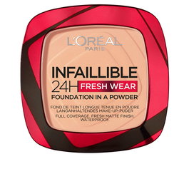 L'Oréal Paris INFALLIBLE 24H Fresh Wear Foundation Compact #245 Poudre Compacte Teint Mat 24H Résistant Eau 9g