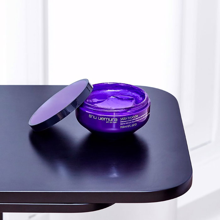 Shu Uemura YUBI BLONDE Baume Perfecteur Violet 200 ml pour Cheveux Blonds et Décolorés Shu Uemura YUBI BLONDE Baume Perfecteur Violet 200 ml pour Cheveux Blonds et Décolorés
