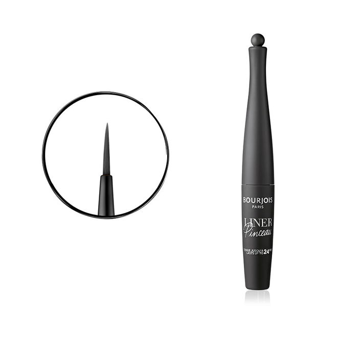 Bourjois Eyeliner Liquide Liner Pinceau 24H, Gris Minimaliste, 2,5 ml