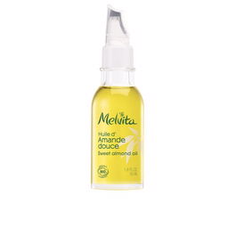 Melvita Huile d'Amande Douce Bio - Soin Hydratant et Adoucissant pour Tous Types de Peaux, 50 ml