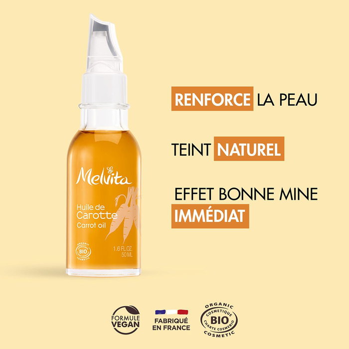 Melvita Huile de Carotte 50 ml Melvita Huile de Carotte 50 ml