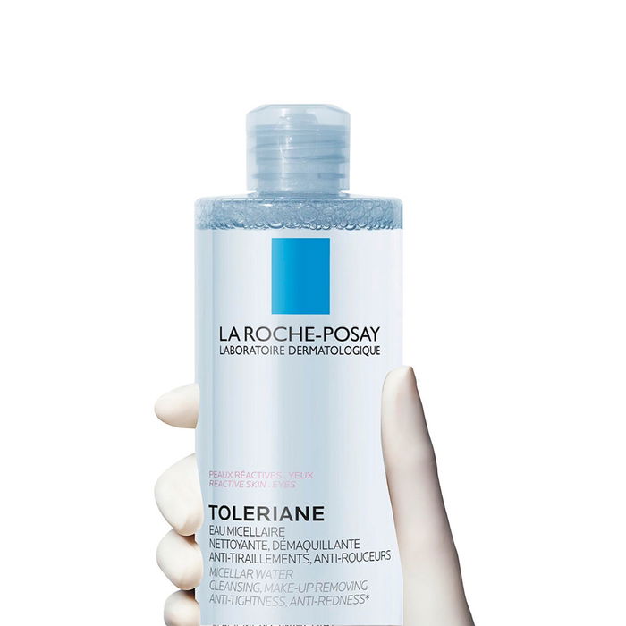 La Roche Posay TOLERIANE Eau Micellaire Peaux Réactives 400 ml Nettoyant et Démaquillant Doux pour Peaux Sensibles