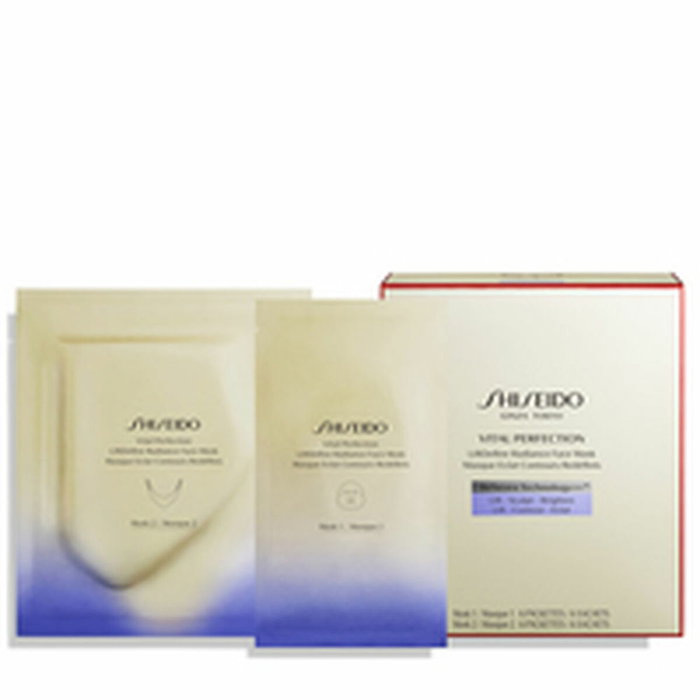 Shiseido Vital Perfection Liftdefine Radiance Masque Facial 6 Pièces Shiseido Vital Perfection Liftdefine Radiance Masque Facial 6 Pièces