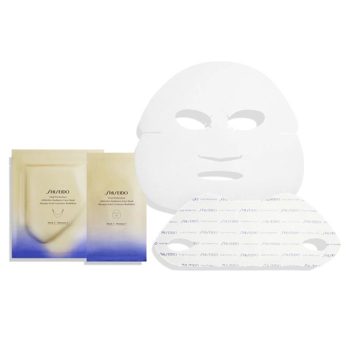 Shiseido Vital Perfection Liftdefine Radiance Masque Facial 6 Pièces Shiseido Vital Perfection Liftdefine Radiance Masque Facial 6 Pièces