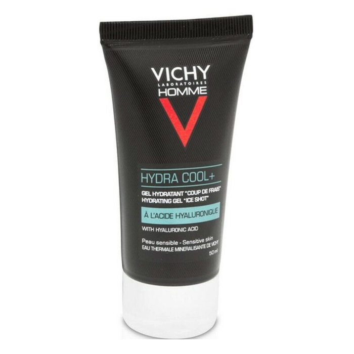 Vichy Hydra Cool+ Gel Hydratant Fraîcheur pour Peaux Sensibles Homme 50 ml