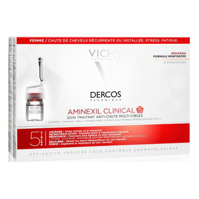 Vichy DERCOS Aminexil Clinical Soin Traitant Anti-Chute 21 x 6 ml