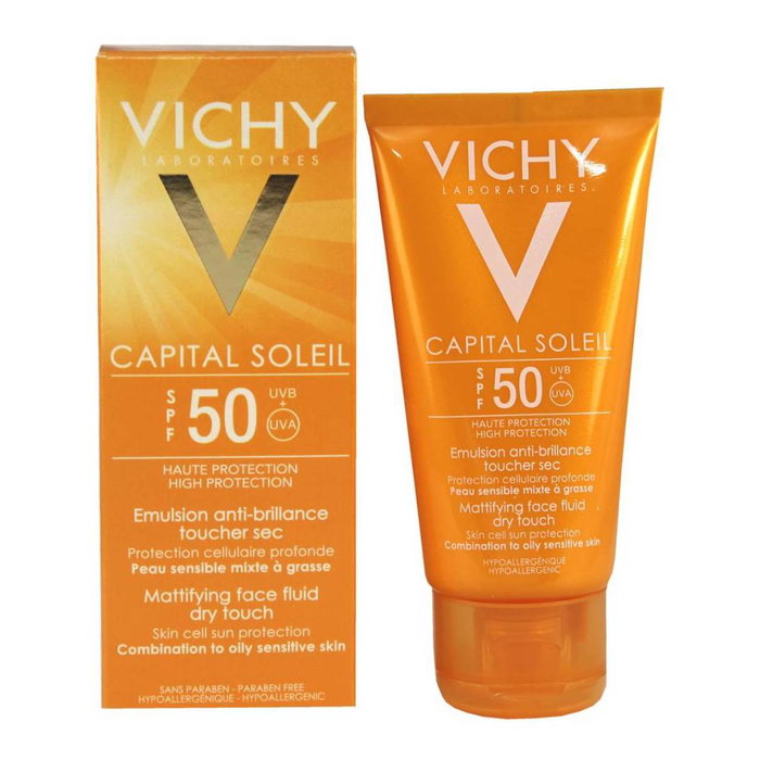 Vichy Capital Soleil Crème Visage Onctueuse SPF 50+ 50 ml Vichy Capital Soleil Crème Visage Onctueuse SPF 50+ 50 ml