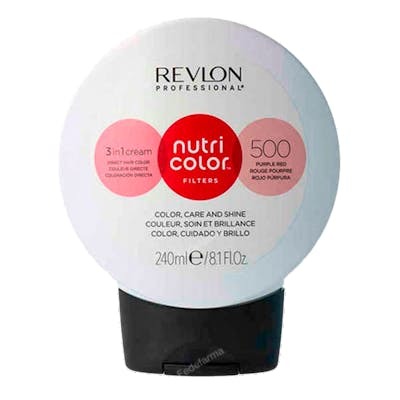 Revlon Professional NUTRI COLOR #500 Rojo Púrpura 240 ml