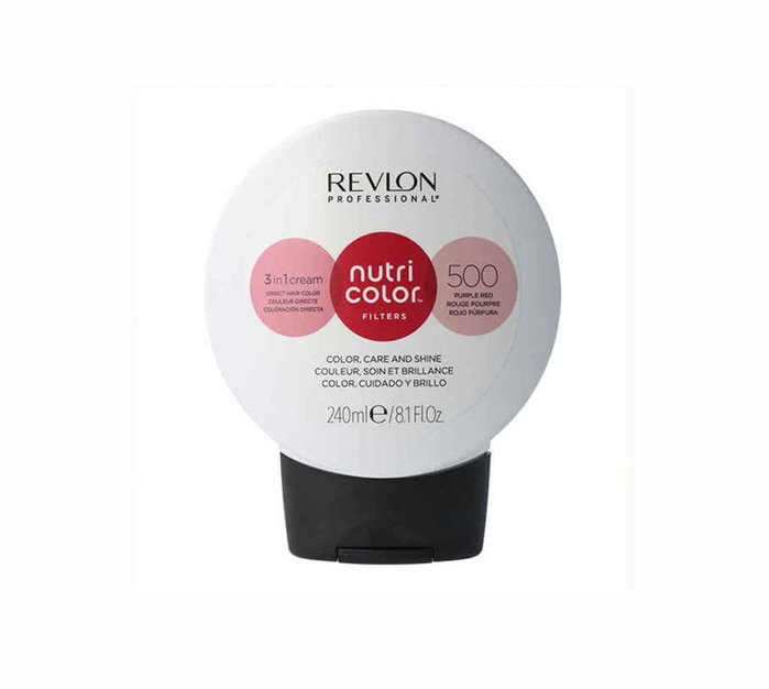 Revlon Professional NUTRI COLOR Filtres #500 Rojo Púrpura 240 ml