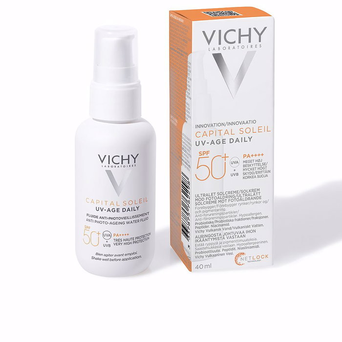 Vichy CAPITAL SOLEIL UV AGE Fluide Solaire Quotidien SPF 50+ Anti-Âge 40 ml