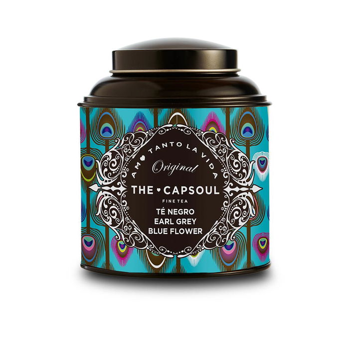 The Capsoul Thé Noir Earl Grey Blue Flower Vrac 100g The Capsoul Thé Noir Earl Grey Blue Flower Vrac 100g