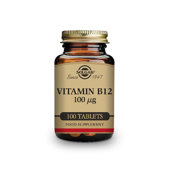 Solgar Vitamine B12 100 µg Cyanocobalamine