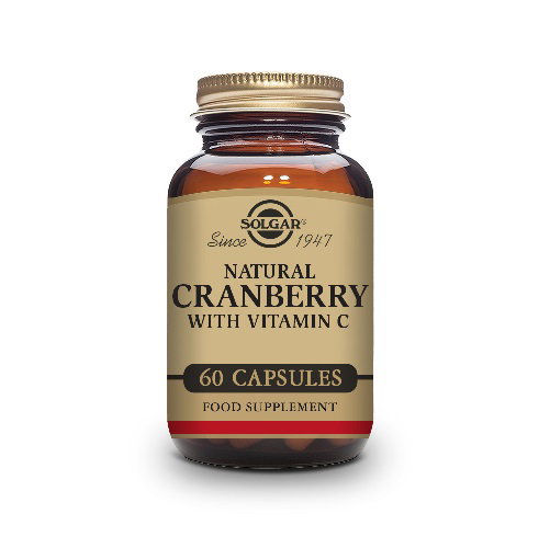 Solgar Canneberge et Vitamine C 60 capsules végétales