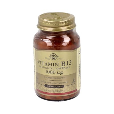 Solgar Vitamine B12 1000 mcg Cyanocobalamine Gélules à mâcher