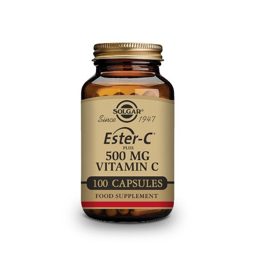 Solgar Ester-C Plus 500mg, 100 capsules végétales Solgar Ester-C Plus 500mg, 100 capsules végétales