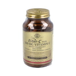 Solgar Ester-C Plus 500 mg, 100 capsules végétales