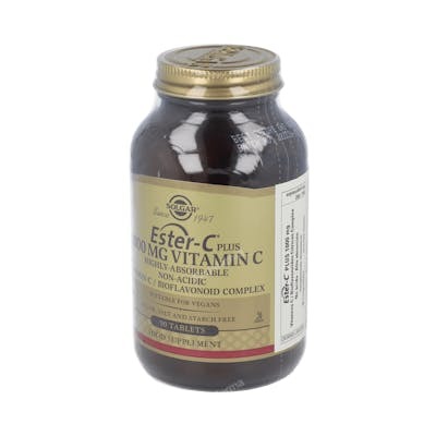 Solgar Ester-C Plus Vitamine C 1000 mg 90 comprimés
