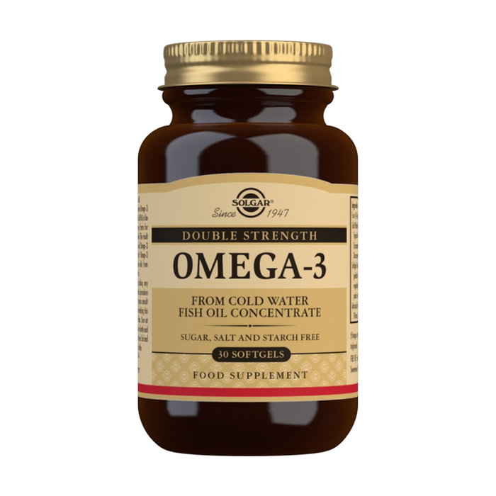 SOLGAR Omega 3 Haute Concentration Double Strength 30 Perles