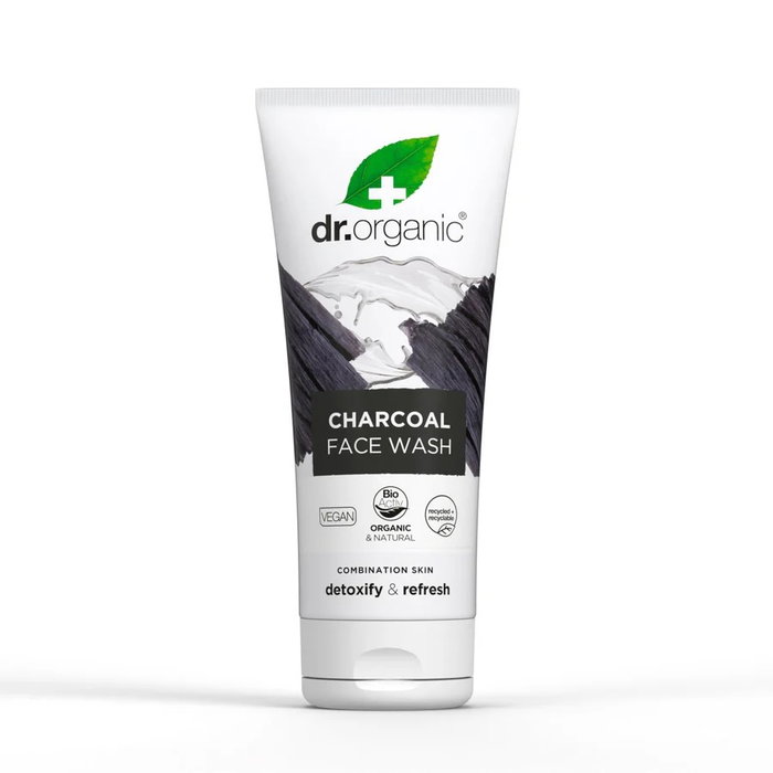Dr. Organic Nettoyant Visage au Charbon Actif 200 ml
