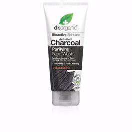 Dr. Organic Nettoyant Visage au Charbon Actif 200 ml