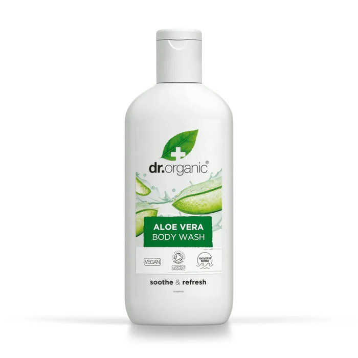 Dr.Organic Gel de douche et de bain à l'aloe vera biologique 250 ml Dr.Organic Gel de douche et de bain à l'aloe vera biologique 250 ml