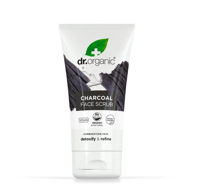 Dr. Organic Exfoliant Visage au Charbon Activé 125 ml